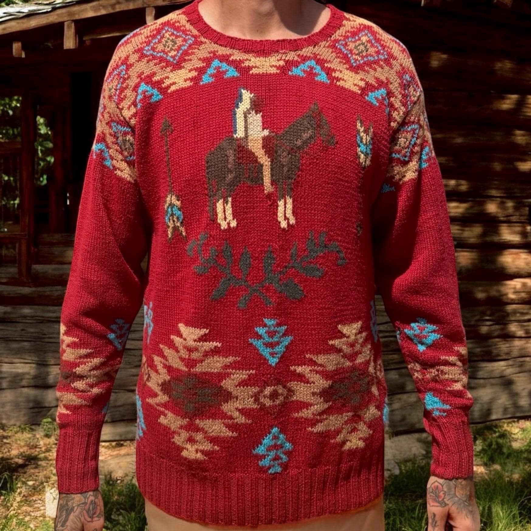 Ralph Lauren Country Sweater - Etsy