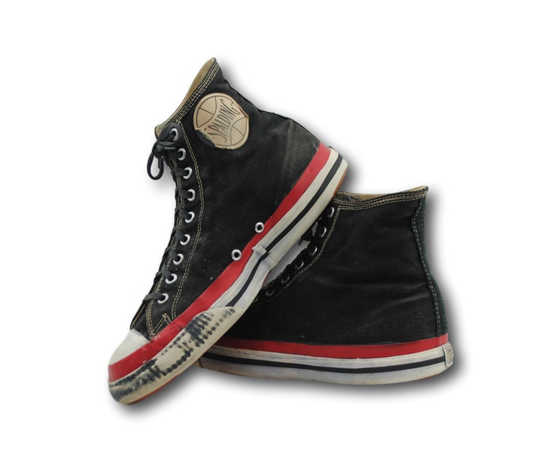 black canvas high tops