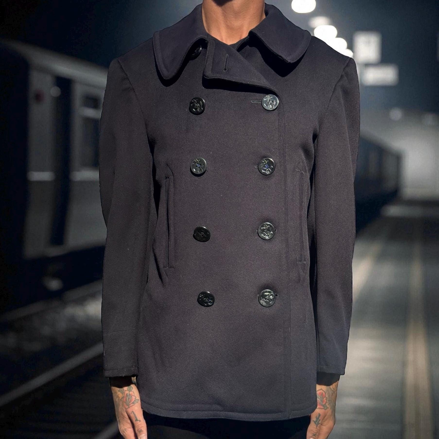 1940s Us Navy Peacoat - Etsy