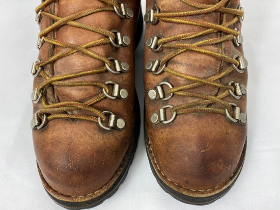 Vintage DANNER 3052 Mountain Light Brown Leather Lace up Hiking