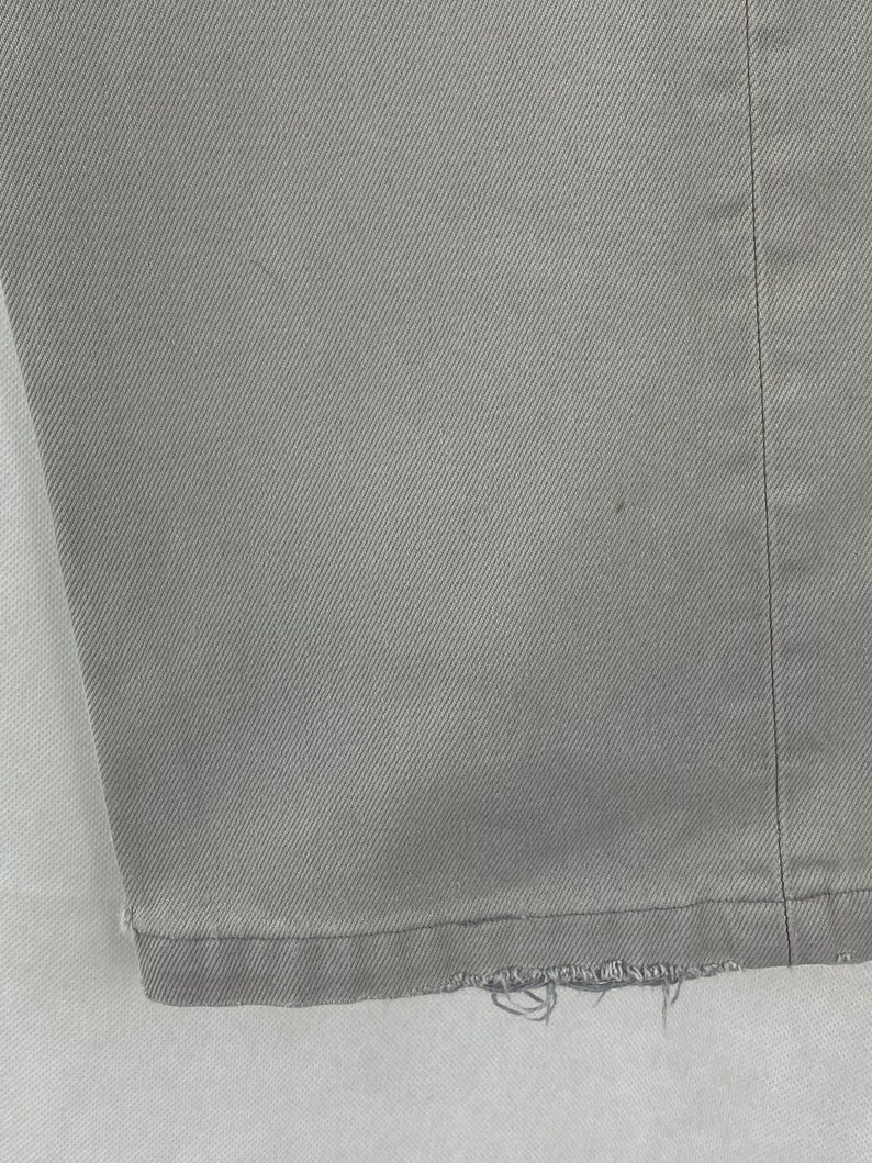 Made in USA Vintage LEVI/'S 501 Light Olive Green Button Fly Denim Jeans 33 x 34 32 x 31