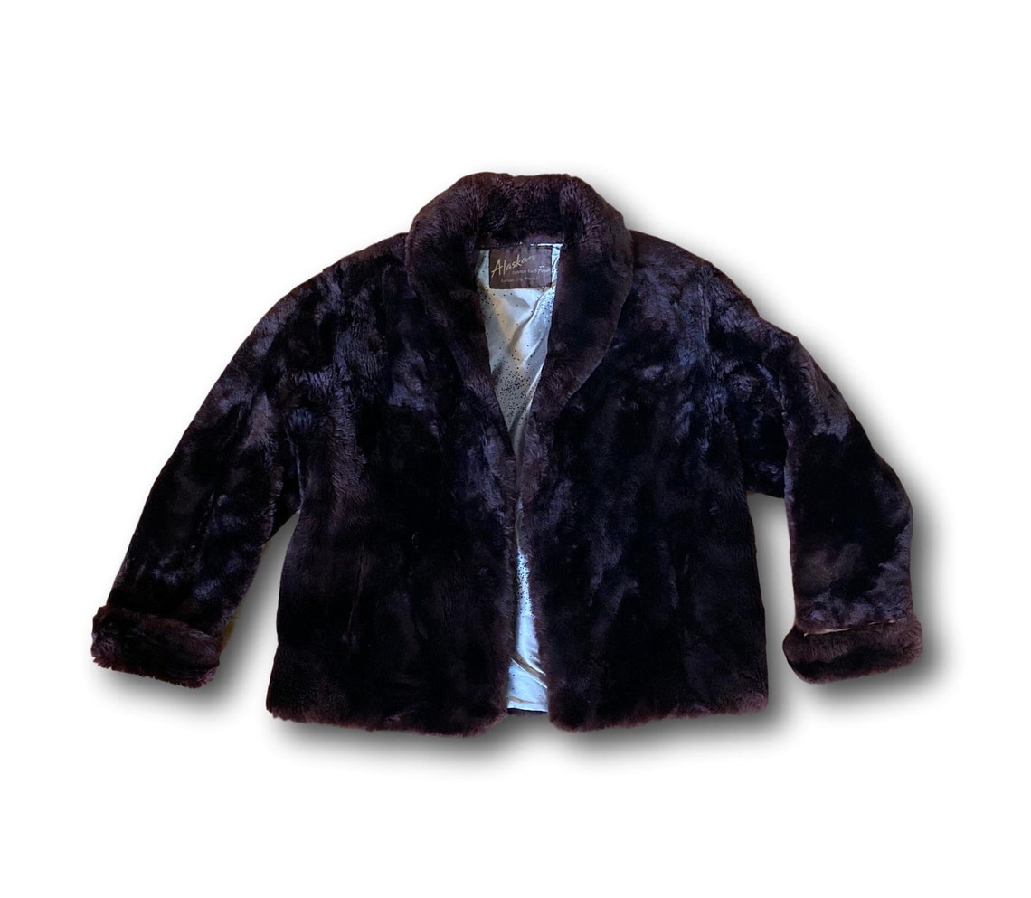 Vintage ALASKAN Custom Built Furs Kansas City Brown Winter Etsy