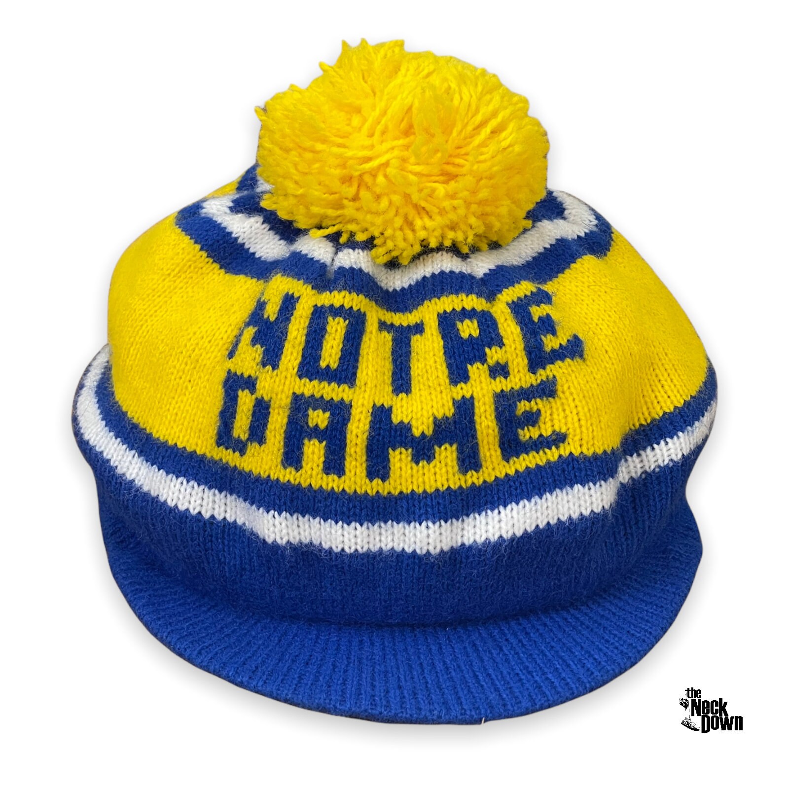 notre dame football beanie