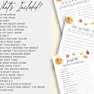 Fresh Off The Market Bridal Shower Games Bundle, Lemon Bridal Shower Games, Citrus Bridal Brunch image 5