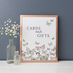 Vlinder kaarten en geschenken teken, vlinder baby douche decor, vlinder kussen, vlinder meisje verjaardag, vlinder thema, kleine vlinder