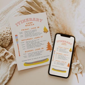 Camp Bachelorette Itinerary, Glamping Bachelorette, Camp Bride Bachelorette Party, Mountain Bachelorette Itinerary, Camping Bachelorette