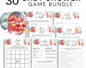 Crawfish Boil Baby Shower Game Bundle, Backyard Baby Shower Games, Baby Shower Cookout Games, Crawfish Baby Shower Bundle, Printable