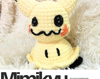 Mimikyu Crochet Pattern PDF Amigurumi