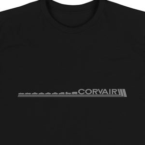 Corvair All Models Vintage Sustainable T-Shirt Black