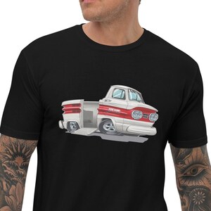 Corvair Forum Rampside 2 sided Short Sleeve T-shirt Black