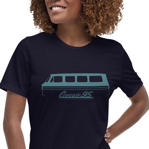 Corvair 95 Greenbrier Women's Relaxed T-Shirt