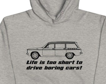 Corvair Lakewood Life is Too Short to Drive Boring Cars Unisex Hoodie