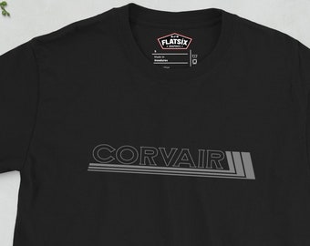 Corvair Vintage Grey graphics Bella Canvas Short-Sleeve Unisex T-Shirt