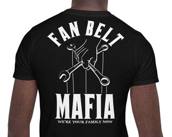 Camiseta de manga corta Fan Belt Mafia (sin coche)
