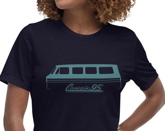 Corvair 95 Greenbrier 1961, 1962, 1963, 1964, 1965,  Women's Relaxed T-Shirt