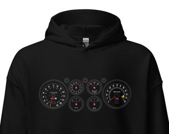 Corvair Corsa Dash Gildan 50/50-hoodie