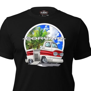 Corvair Rampside Cartoon Unisex t-shirt