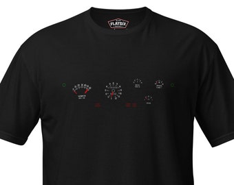 Corvair Spyder Dash Short-Sleeve Unisex T-Shirt