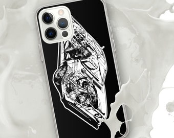 Corvair Ghost Drawing iPhone Case