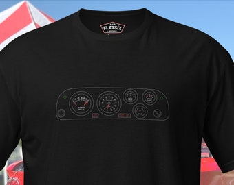 Corvair Spyder Dash T-shirt met korte mouwen