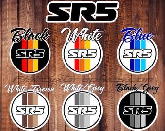 SR5 Heritage Retro Stickers Set of 3