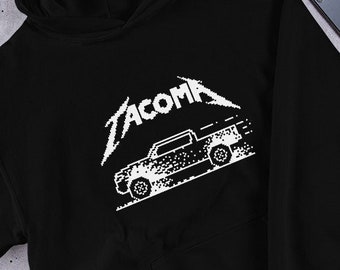 Tacoma 8-Bit Retro Gamer Tacomatallica Unisex Hoodie