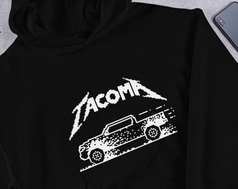 Tacoma Pixel Graphic Sweat à capuche unisexe