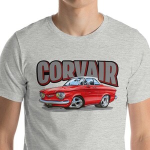 1960 Corvair Unisex t-shirt image 1