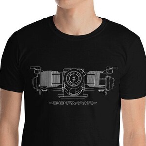 Corvair Motor Unisex T-Shirt met korte mouw