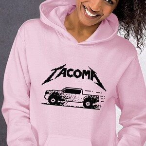 Tacoma Pixel Graphic Unisex Hoodie image 1