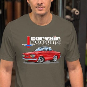 CorvairForum 1960 Corvair Unisex t-shirt image 1