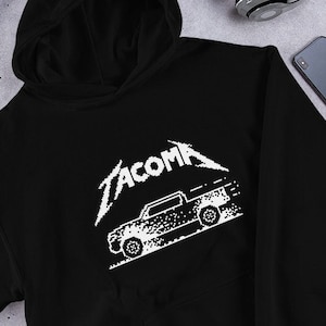 Tacoma Pixel Graphic Unisex Hoodie