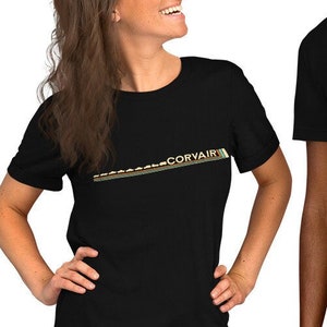 Corvair All Models Vintage Unisex t-shirt Black