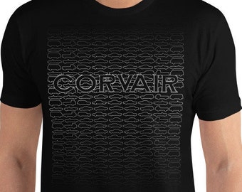 Corvair All Models Shown Gradient Next Level Brand Short Sleeve T-shirt