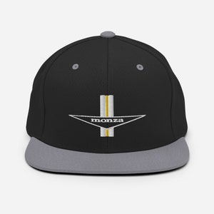 Casquette brodée Corvair Monza Snapback Black/ Silver