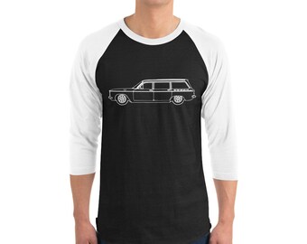 Corvair Lakewood 3/4 sleeve raglan shirt