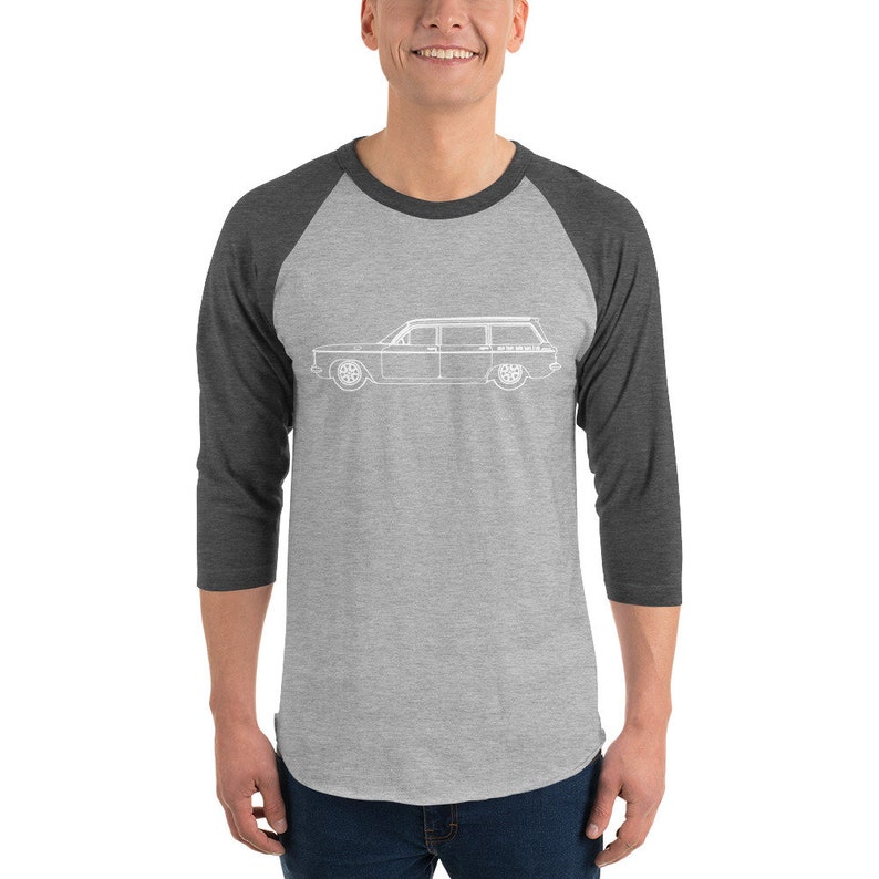 Corvair Lakewood 3/4 sleeve raglan shirt image 5