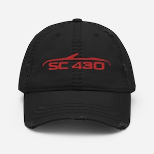 Embroidered SC430 Distressed Dad Hat