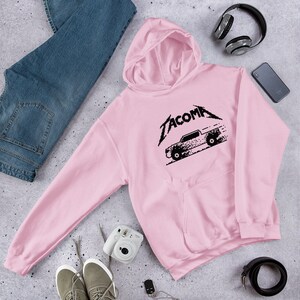 Tacoma Pixel Graphic Unisex Hoodie image 5