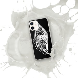 Corvair Ghost Drawing iPhone Case image 6