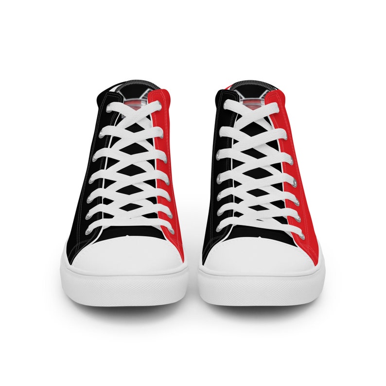 Corvair High Performance Flags Mens high top canvas shoes image 2