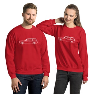 Corvair Lakewood Unisex Sweatshirt Red