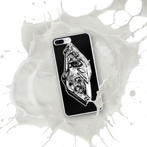 Corvair Ghost Drawing iPhone Case image 10