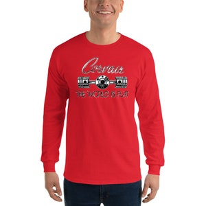 Corvair The World Is Flat Men’s Long Sleeve Shirt