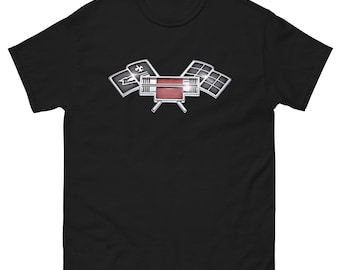 Corvair High Performane Flags Camiseta de peso pesado masculino