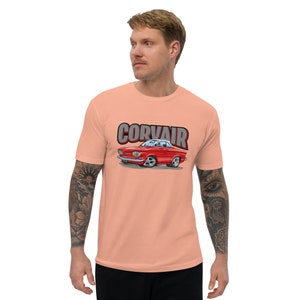 1960 Corvair DazzlaRock Artwork Short Sleeve T-shirt