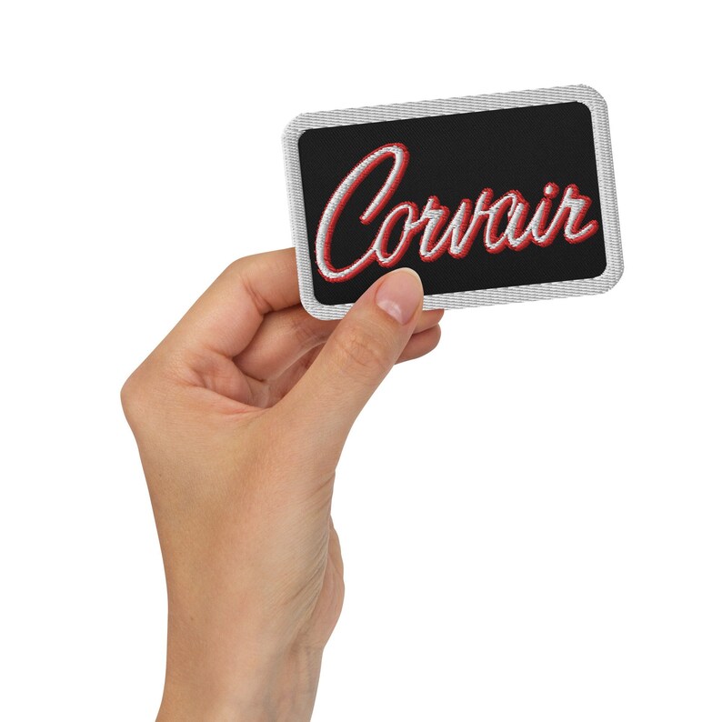 Corvair Script Embroidered patches image 1