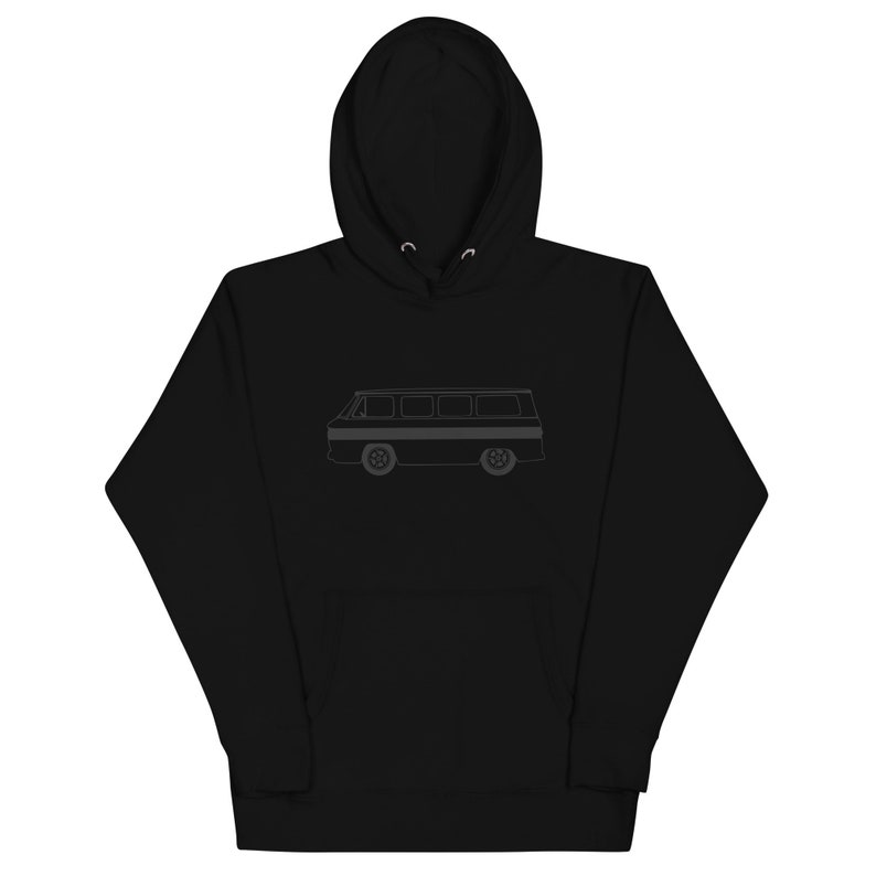 Corvair Greenbrier Unisex Hoodie Black