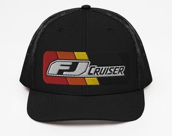 Embroidered FJ Cruiser Richardson 112 Trucker Cap