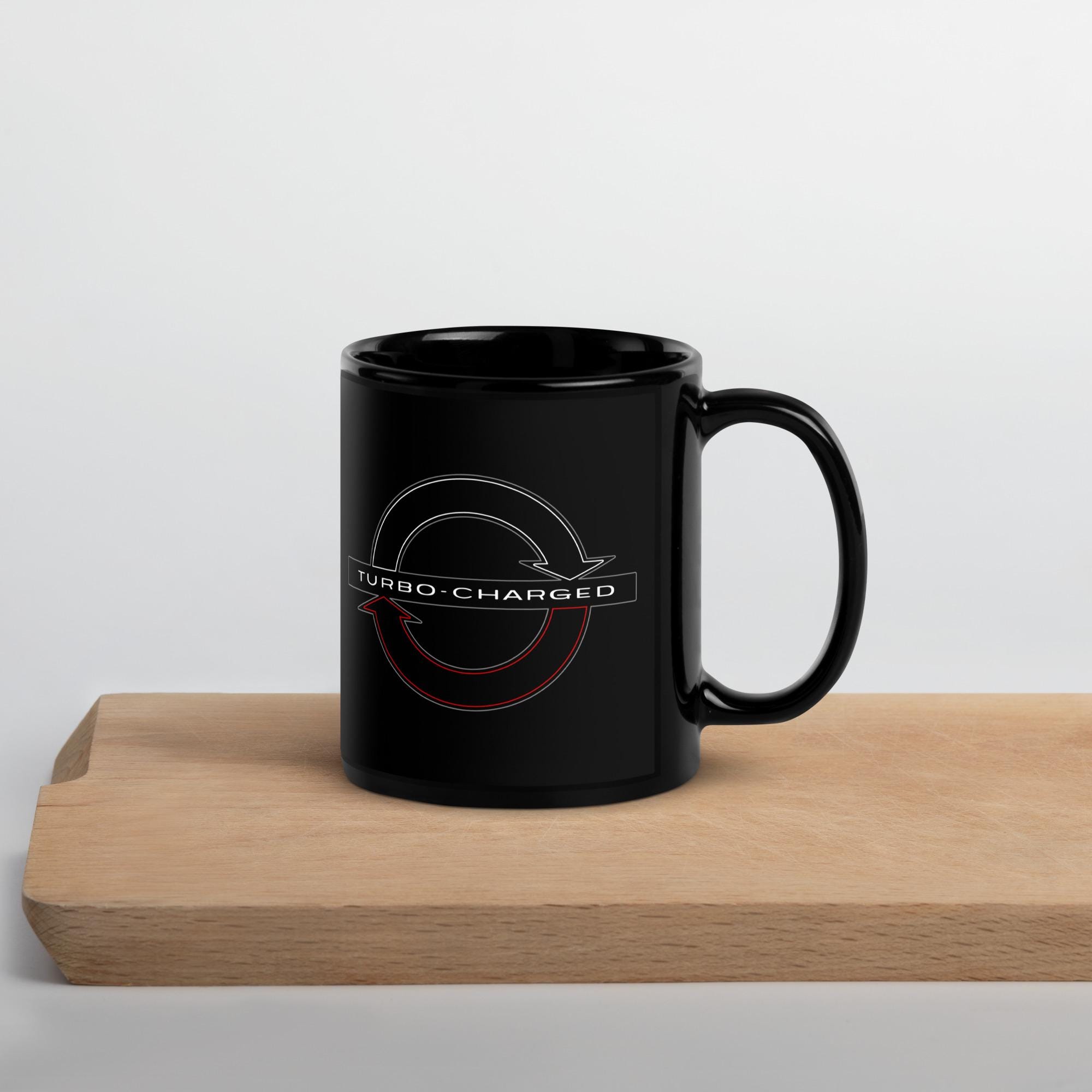 Corvair Corsa Turbo Black Glossy Mug